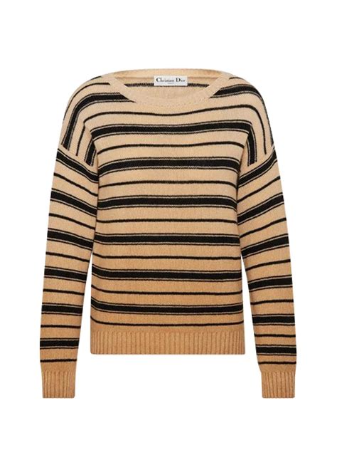 women dior sweater|colorfully striped outfit by dior.